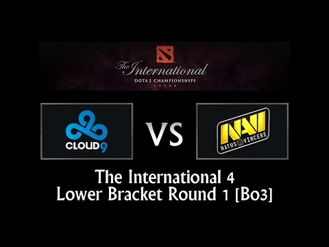 Cloud9 vs Na`Vi - TI4 Lower Bracket Round 1 (Bo3)
