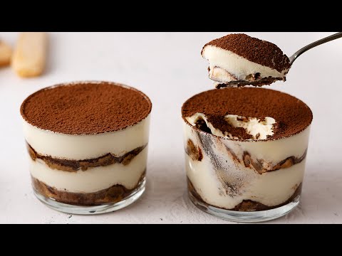 10-Minute Eggless Tiramisu For Two