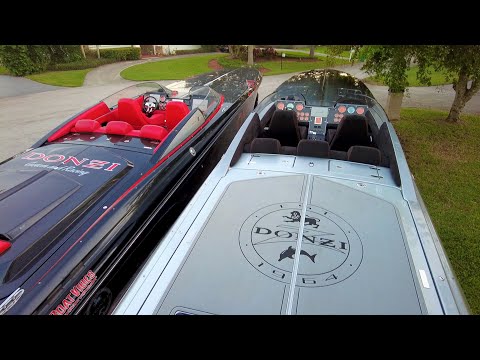 Taking delivery of ANOTHER Donzi ZRC !  (This on has 2700hp with Arneson Drives )￼