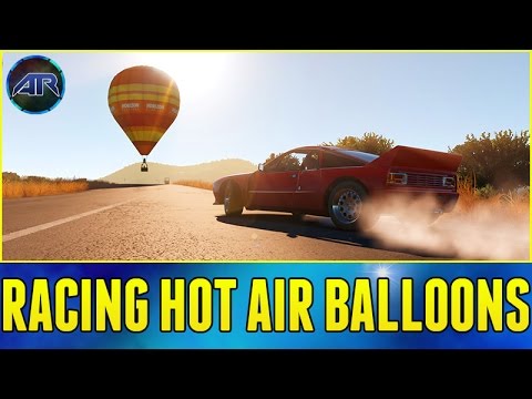 Let's Play : Forza Horizon 2 - RACING HOT AIR BALLOONS!!! (Part 14)