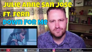 Julie Anne San Jose feat. Fern - Down For Me | REACTION