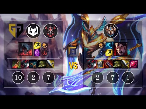 GEN gyuvee Aatrox vs Darius Top - KR Patch 10.12