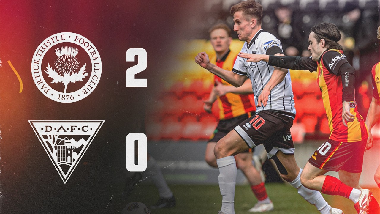 Partick Thistle 2-0 Dunfermline Athletic | 11/04/2026