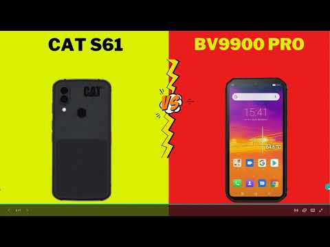 Difference between Cat S61 vs Black View 9900 Pro - Short Comparison