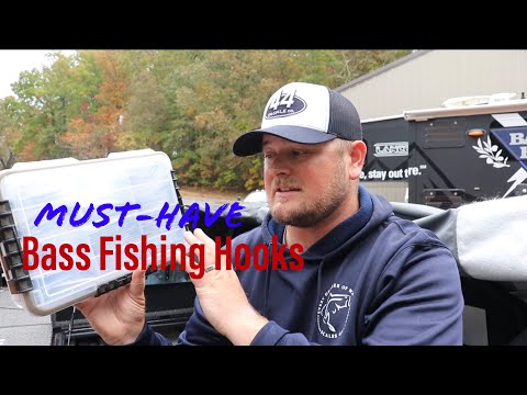 Three Must-Have HOOKS FOR BASS FISHING!!