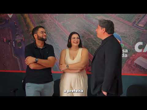 Lançamento de casas enquadradas no Minha Casa Minha Vida em Caarapó/MS