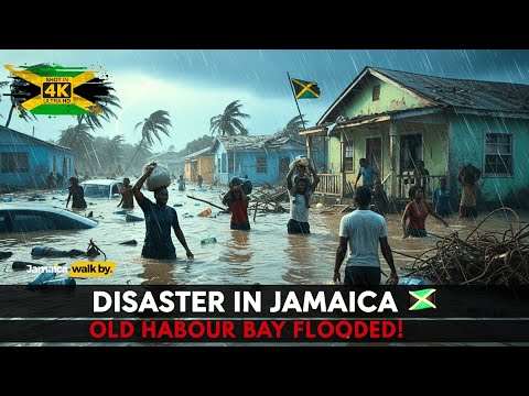 ✓⚠️ Disaster in Jamaica 🇯🇲 | Hurricane Melissa Floods Old Harbour Bay 🌊😢