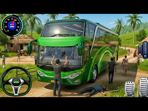 New Heavy Duty Coach Offroad Game 2026 - Indian Offroad Bus Driving 3D - Bus Game Andriod Gameplay