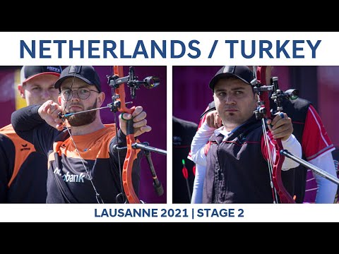 Netherlands v Turkey – compound men team gold | Lausanne 2021 Hyundai Archery World Cup S2