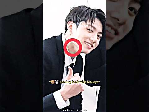 Taekook disappearing then coming back with hickeys 🤔⁉️ #shorts #taekook