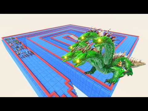 ESCAPE FROM ALIEN HYDRA #9 - Animal Revolt Battle Simulator - ARBS