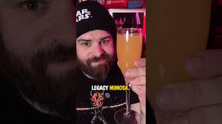 Disney’s Legacy Mimosa 🥂🥃 (Whiskey in a Mimosa?!) #DisneyCocktails #Shorts