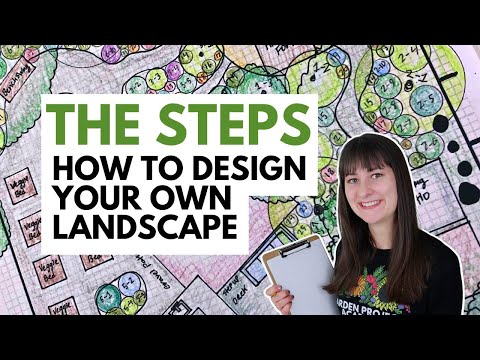 , title : 'How to make a landscape design 🪴 THE STEPS 🪴 Plus DIY tips for a first time landscape design'