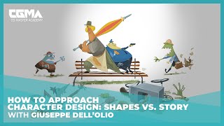 How to Approach Character Design: Shapes vs. Story | Giuseppe Dell’Olio