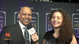 Ruben Santiago-Hudson's Daughter Lily Interviewing Him Is The Cutest Thing | Oscars Weekend 2020 video