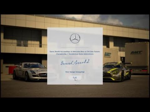 Gran Turismo™SPORT - Fahrervertrag mit Mercedes Benz abgeschlossen