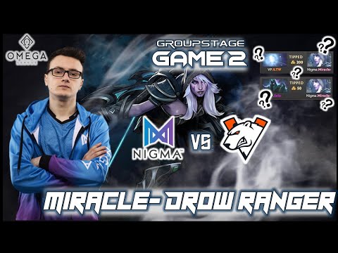 Nigma.Miracle- Plays Arc Warden | Nigma vs Virtus Pro | OMEGA League: EU Immortal Division #dota2