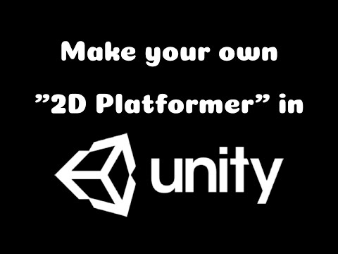 Unity Beginner Tutorial - 2D Platformer