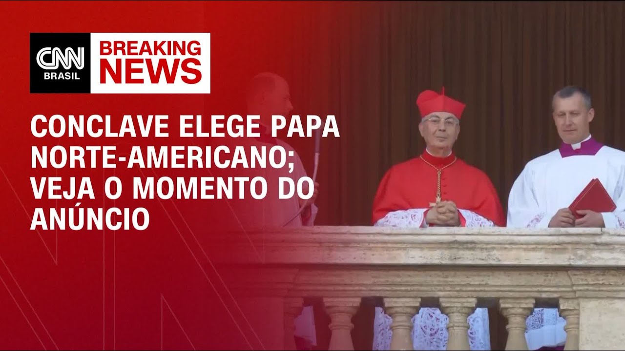 Veja o momento que o Vaticano anuncia nome do novo papa | BASTIDORES CNN