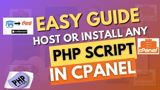 CPANEL: Host Or Install Any Php Script in Cpanel | EASY GUIDE 🚀🚀
