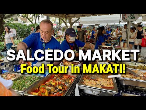 This Filipino Market is INSANE! Must-Try Food in the Philippines at SALCEDO MARKET, MAKATI