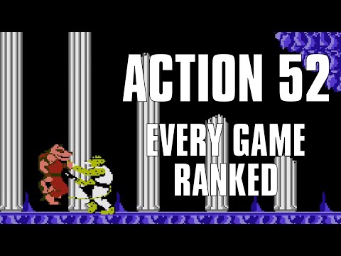 Every Game In Action 52, Ranked! | Ranking the NES, Episode 38-2