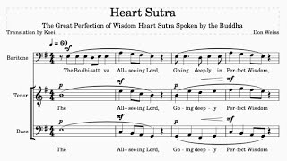 Heart Sutra male trio