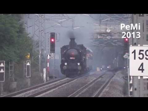 Železnice-Parní lokomotiva 434.2186 Čtyřkolák-zpoždění