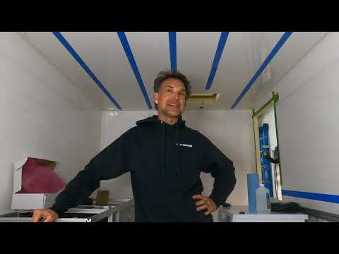 Progress building out the expedition camper