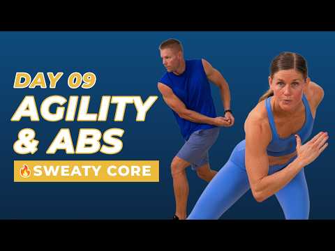 New Year Workout Challenge Day 9: 25-Minute Abs and Agility Workout (Athlete 25)
