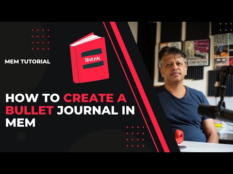 How to Create a Bullet Journal in Mem