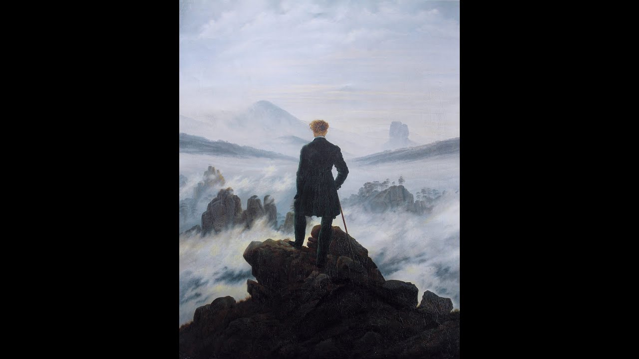 Análisis a Caspar David Friedrich y del Caminante sobre el ma
r de nubes