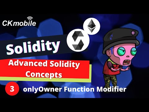 Solidity with Crypto Zombie lesson 3 #3  onlyOwner Function Modifier