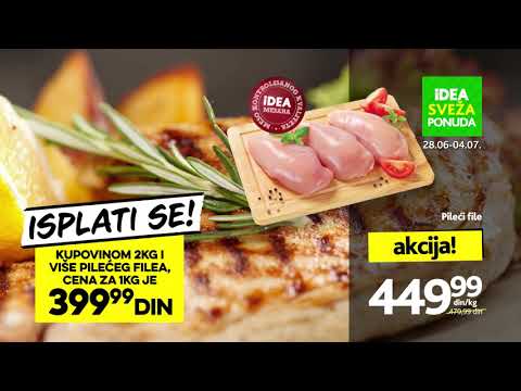 IDEA | Sveža ponuda 28.06 - 4.07.2019.