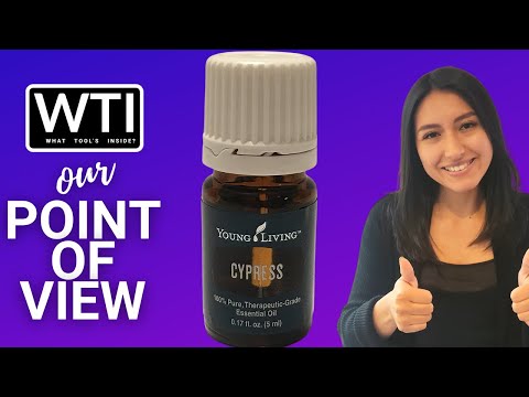 Young Living Cypress Oil Blend - WTI product video review