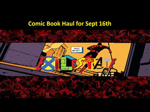 Comic Book Haul for Sept 16th  Tokyo Ghost is here!