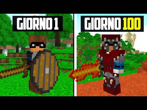 SOPRAVVIVO 100 GIORNI NEL MONDO PIÙ DIFFICILE DI MINECRAFT - KENDAL