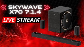 LIVE – Déballage Skywave X70 7.1.4 🔊 Dolby Atmos, GaN & processeur neuronal