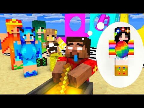 MONSTER SCHOOL: BREWING CUTE BABY SWIM GIRLFRIEND CHALLENGE - MINECRAFT MONSTER SCHOOL