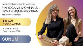 Ankara @kaigunabutunseldonusum Yin Yoga ve Tao Vinyasa Uzmanlaşma Programı Hakkı