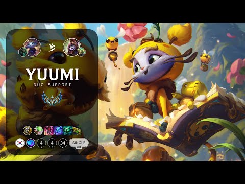 Yuumi Support vs Lulu - KR Challenger Patch 13.11