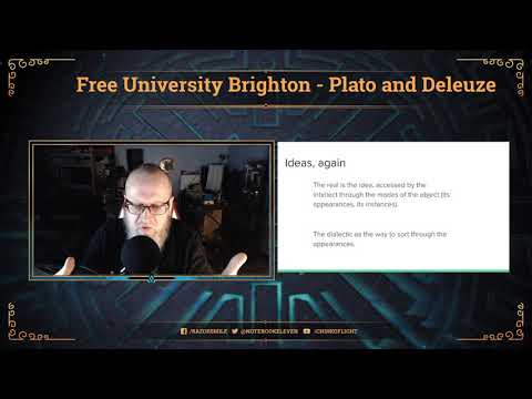Plato and Deleuze - Lecture 6 - Simulacra and Ideas