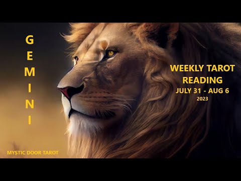 Gemini Weekly Tarot Reading ~ July 31-Aug 6, 2023 ~TIME TO CELEBRATE GEMINI...THINGS ARE LOOKING UP!