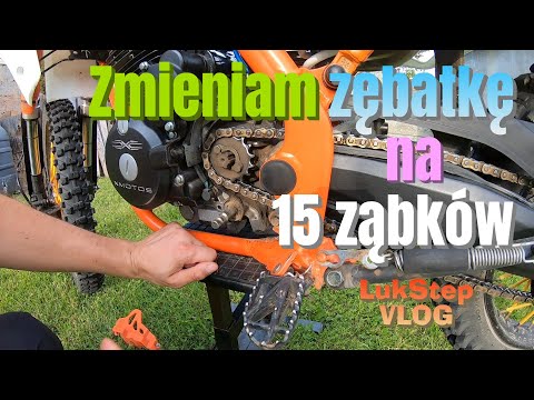 Zębatka zdawcza 15z 428H taka jak fabrycznie. Idzie na koło ? Jakie obroty ? Tak dużo pytań 😁 Xmotos