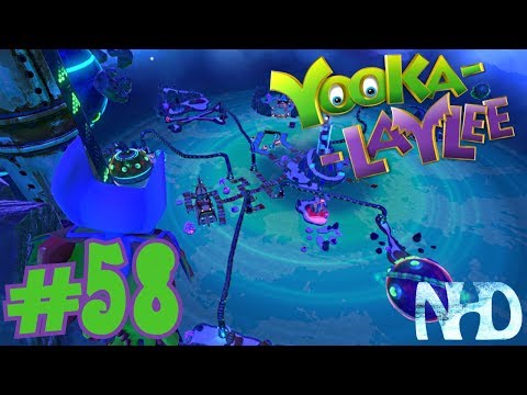 Let's Play Yooka-Laylee (pt58) Galleon Galaxy - Spacecog Station