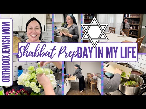 Shabbat Prep Day in the Life | DITL Shabbos Prep | Orthodox Jewish Mom (Jar of Fireflies)