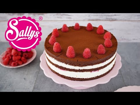 Himbeer-Schokoladentorte / Naked Cake / Sallys Welt