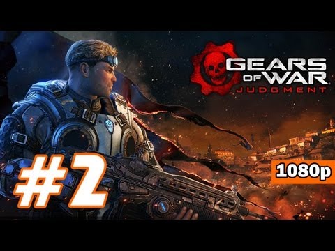 Gears of War: Judgment PART 2 Playthrough [1080p] X360 Lets Play TRUE-HD QUALITY