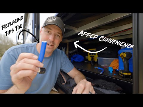 RV Mod, You'll Be Glad You Did! Supply Line Shutoff Valve Install.