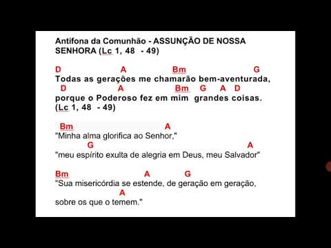 TODAS AS GERAÇÕES ME CHAMARÃO BEM-AVENTURADA - RUZYE - CATÓLICA